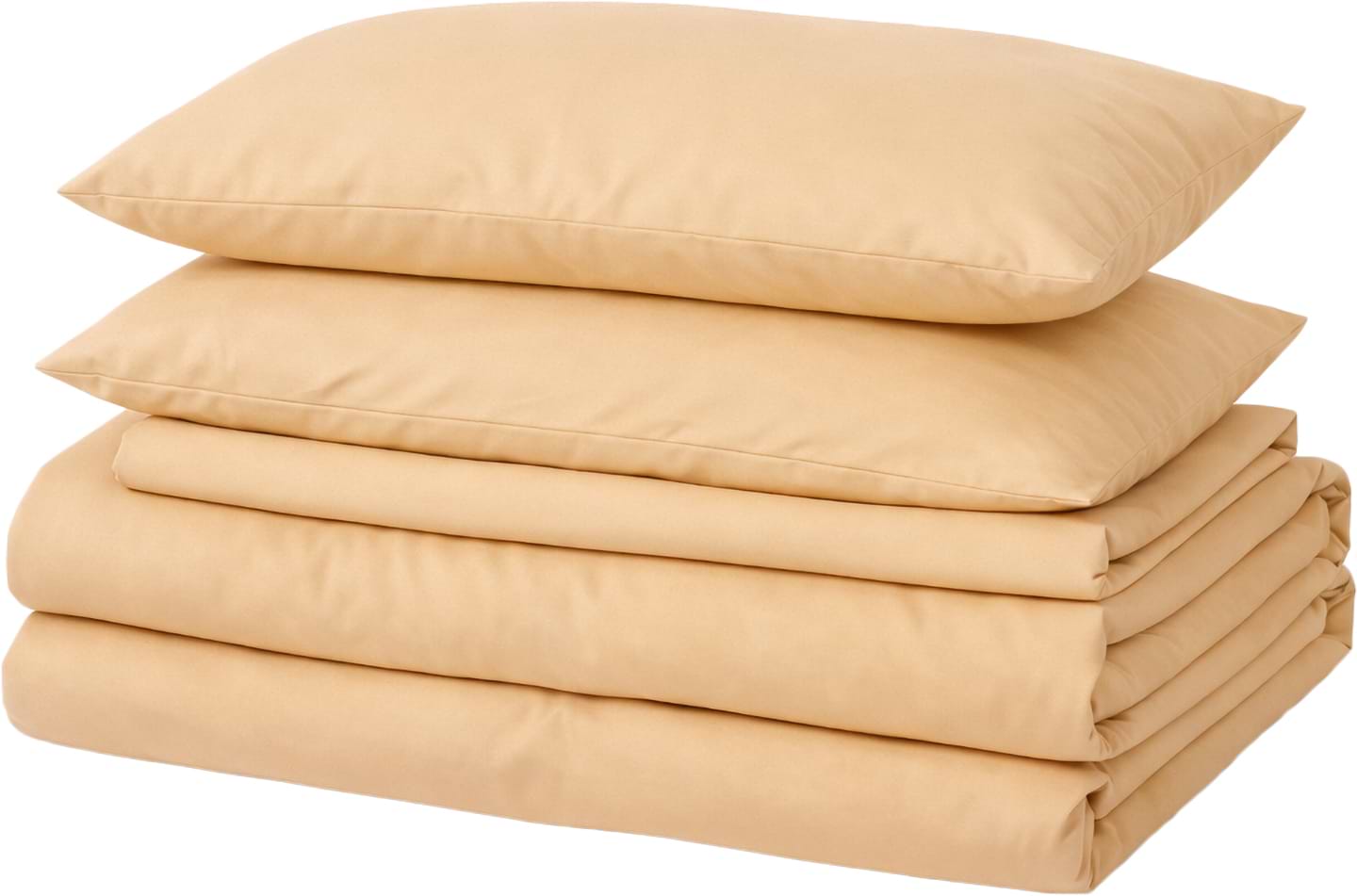 Комплект постільної білизни MirSon №12-0712 Vanila Mikrosatin Premium Однотонний 143х210 см (2200007229055)